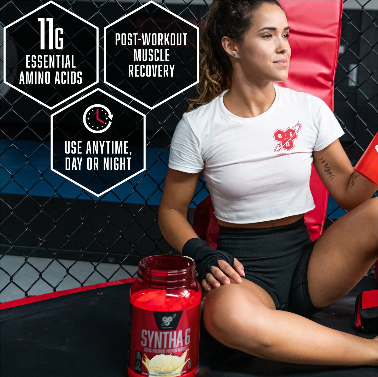 SYNTHA-6 Edge Protein Powder, with Hydrolyzed Whey, Micellar Casein, Milk Protein Isolate, Low Sugar, 24G Protein, Vanilla Milkshake, 28 Servings