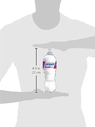 Propel, Kiwi Strawberry, Zero Calorie Sports Drinking Water with Electrolytes and Vitamins C&E, 16.9 Fl Oz (Pack of 12) - Packaging May Vary