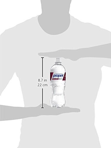 Propel, Kiwi Strawberry, Zero Calorie Sports Drinking Water with Electrolytes and Vitamins C&E, 16.9 Fl Oz (Pack of 12) - Packaging May Vary