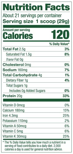 Vega Protein & Greens Powder, Chocolate, 28.7 Ounce
