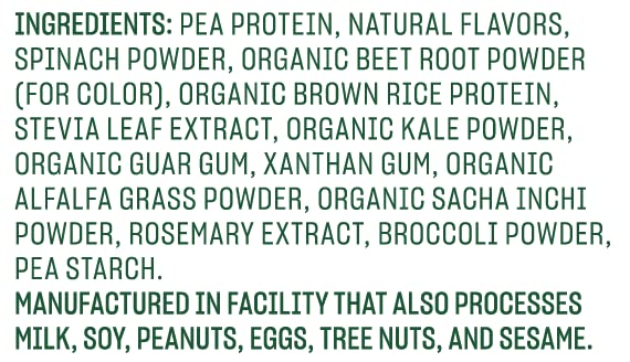 Vega Protein & Greens Powder, Chocolate, 28.7 Ounce