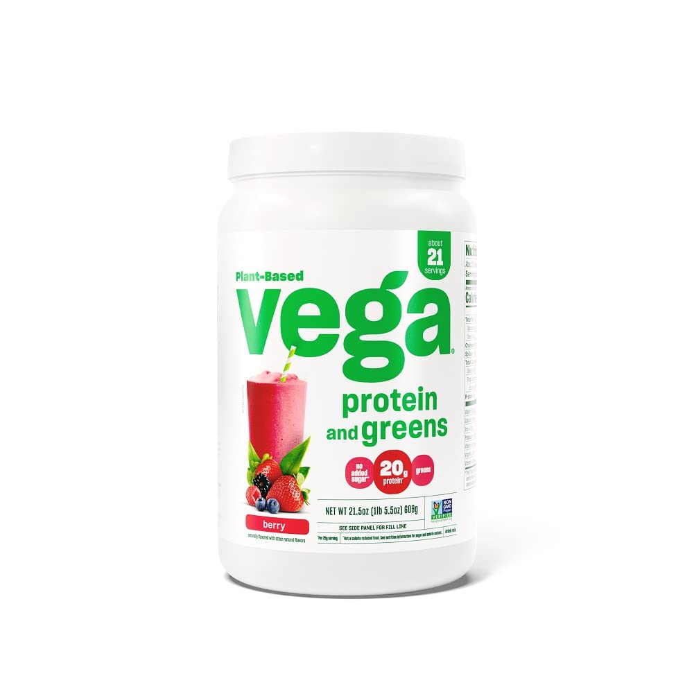 Vega Protein & Greens Powder, Chocolate, 28.7 Ounce