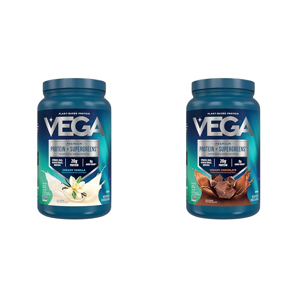 Vega Protein & Greens Powder, Chocolate, 28.7 Ounce