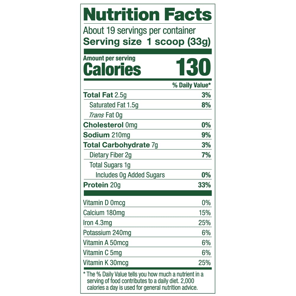 Vega Protein & Greens Powder, Chocolate, 28.7 Ounce