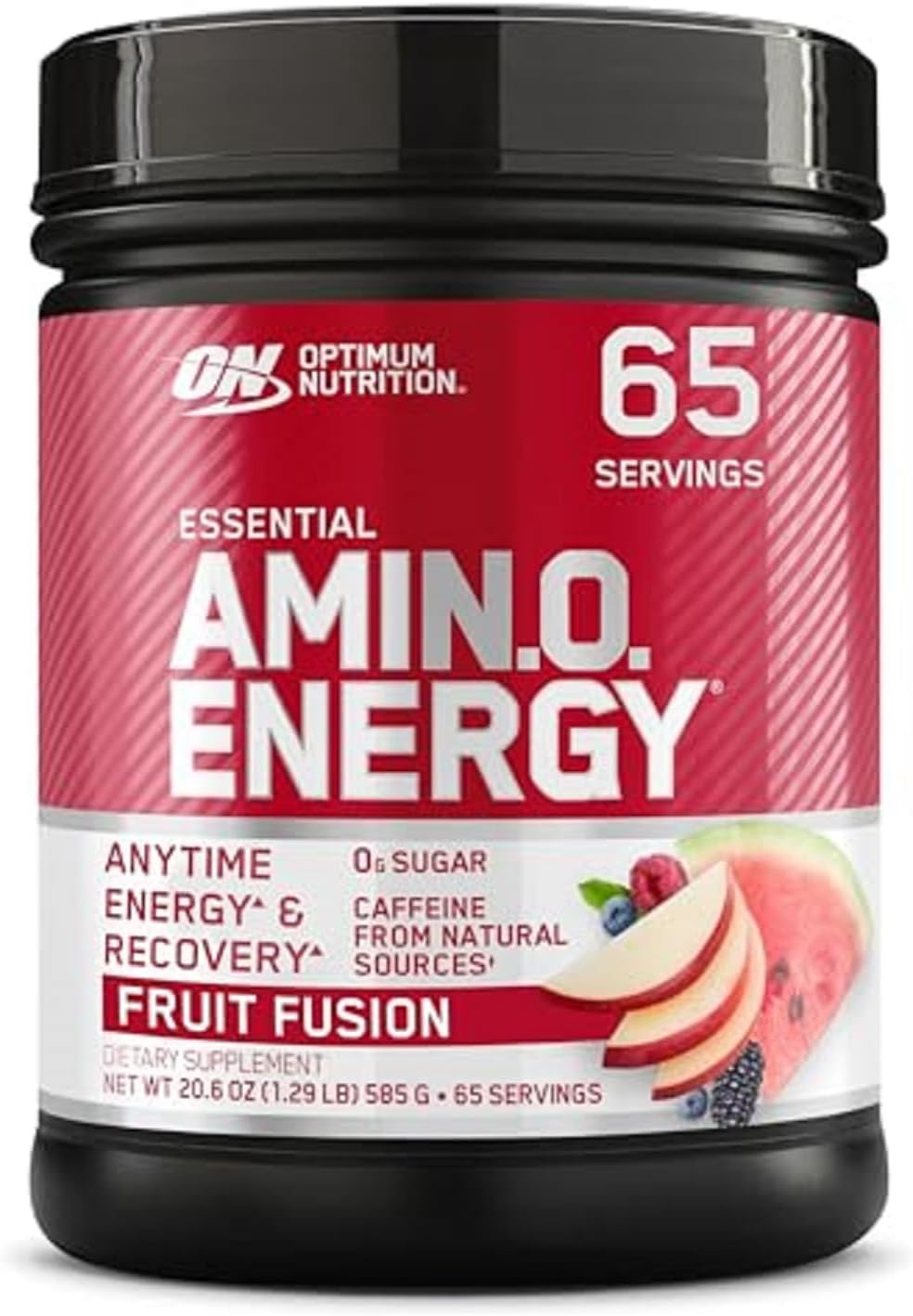 Optimum Nutrition Amino Energy - Pre Workout with Green Tea, BCAA, Amino Acids, Keto Friendly, Green Coffee Extract, Energy Powder - Blue Raspberry, 30 Servings (Packaging May Vary)