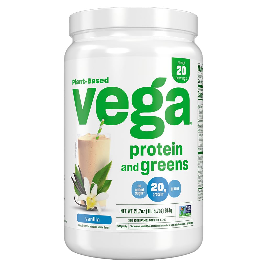 Vega Protein & Greens Powder, Chocolate, 28.7 Ounce