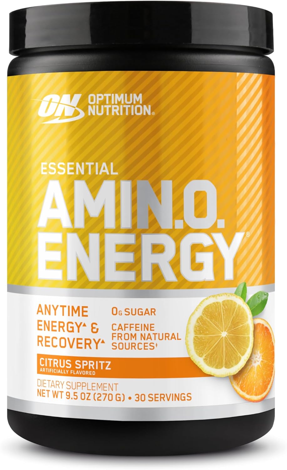 Optimum Nutrition Amino Energy - Pre Workout with Green Tea, BCAA, Amino Acids, Keto Friendly, Green Coffee Extract, Energy Powder - Blue Raspberry, 30 Servings (Packaging May Vary)