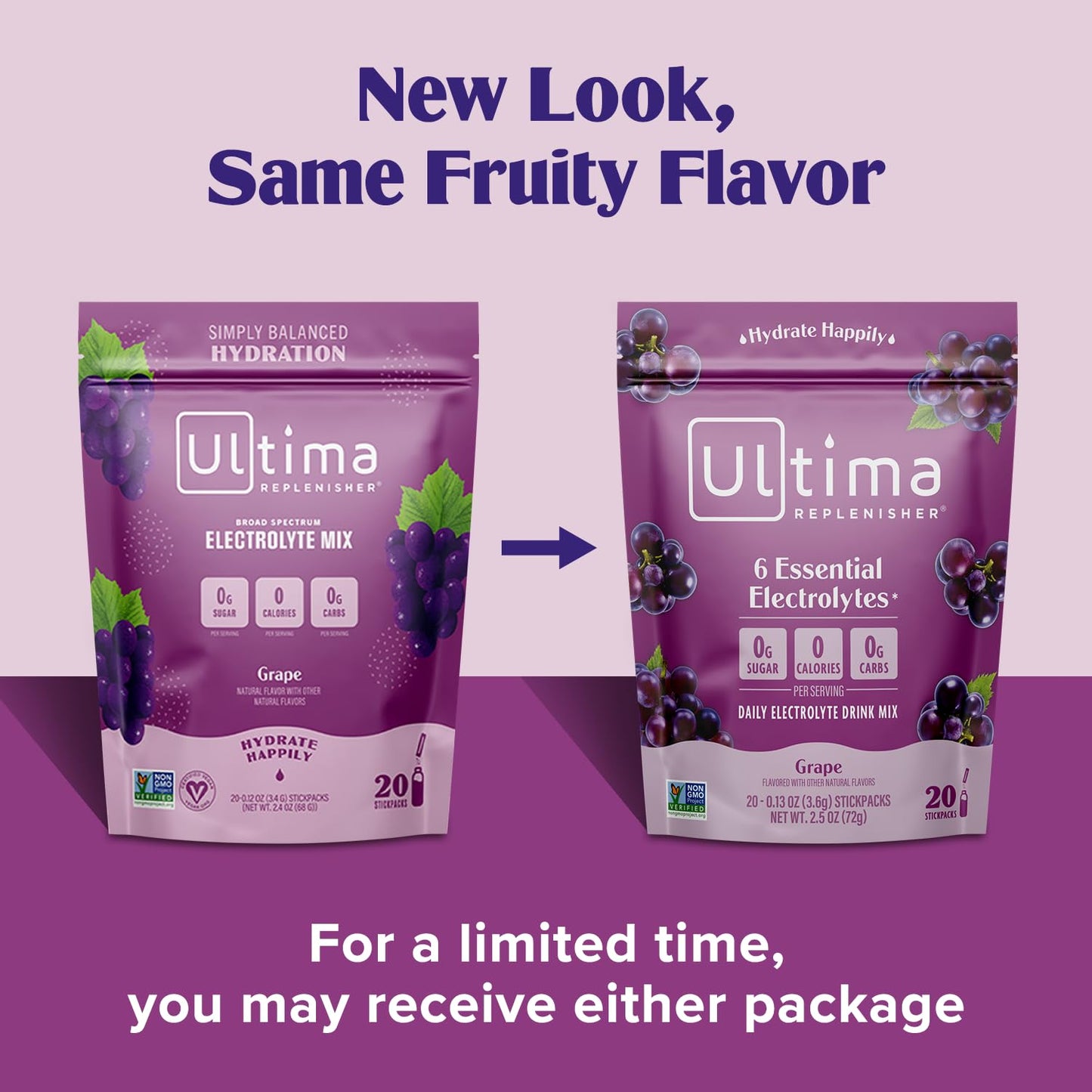 Ultima Replenisher Daily Electrolyte Powder Drink Mix – Original Variety, 20 Stickpacks – Hydration Packets with 6 Electrolytes and Minerals – Keto Friendly, Vegan, Non-GMO and Sugar-Free