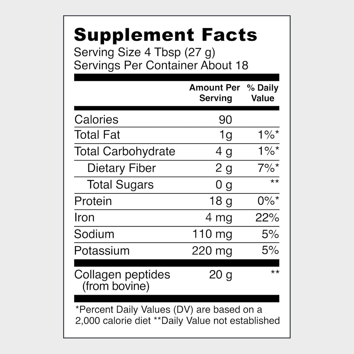 Vital Proteins Collagen Peptides Powder - Grass Fed Collagen Peptides for Hair, Nail, Skin, Bone & Joint Health, Unflavored, 9.33oz