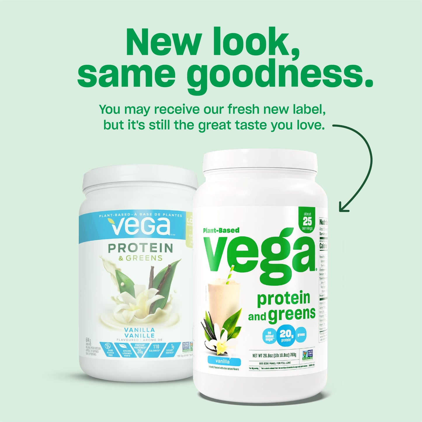 Vega Protein & Greens Powder, Chocolate, 28.7 Ounce