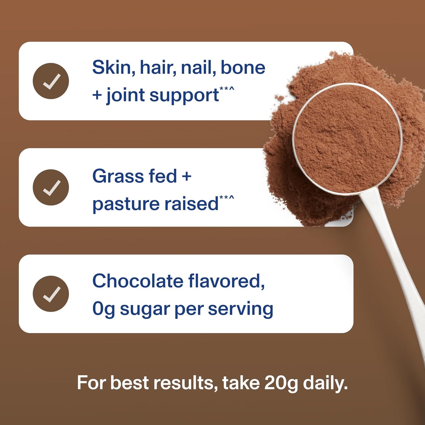 Vital Proteins Collagen Peptides Powder - Grass Fed Collagen Peptides for Hair, Nail, Skin, Bone & Joint Health, Unflavored, 9.33oz