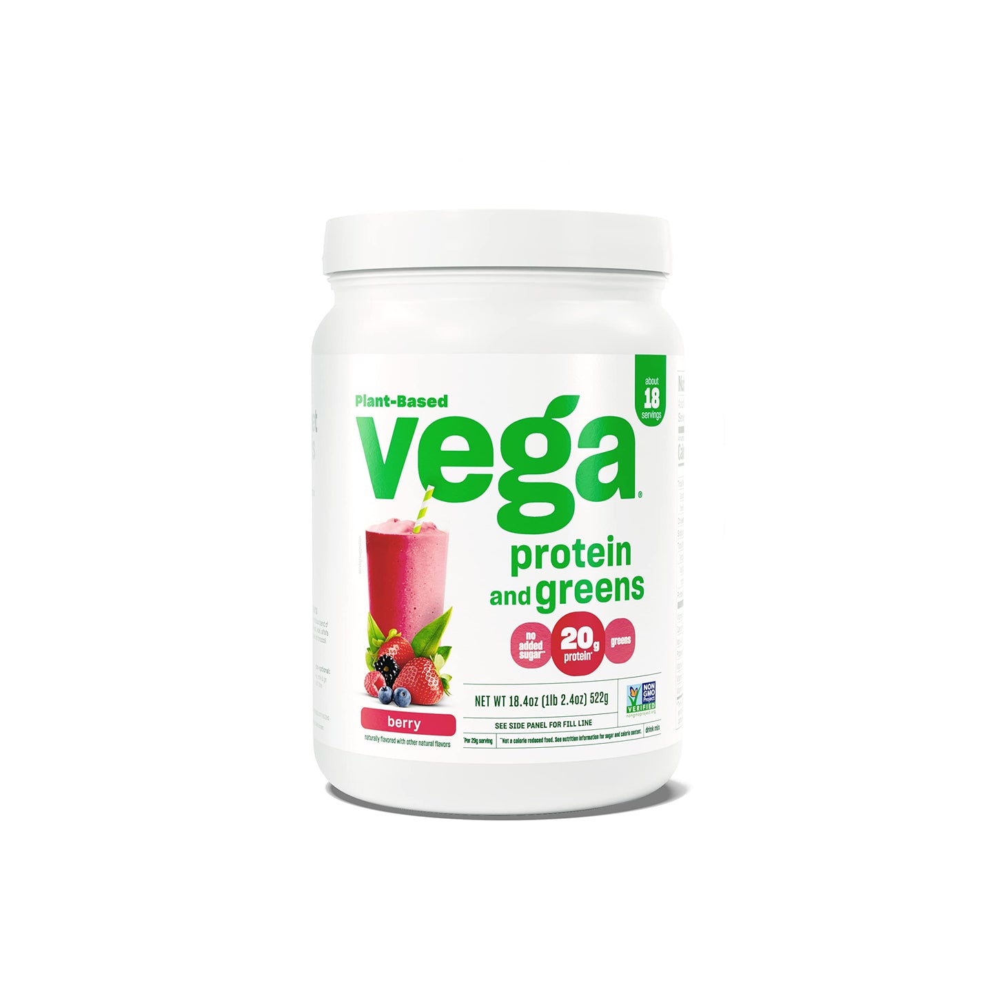Vega Protein & Greens Powder, Chocolate, 28.7 Ounce