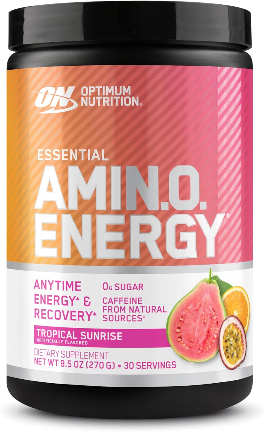 Optimum Nutrition Amino Energy - Pre Workout with Green Tea, BCAA, Amino Acids, Keto Friendly, Green Coffee Extract, Energy Powder - Blue Raspberry, 30 Servings (Packaging May Vary)