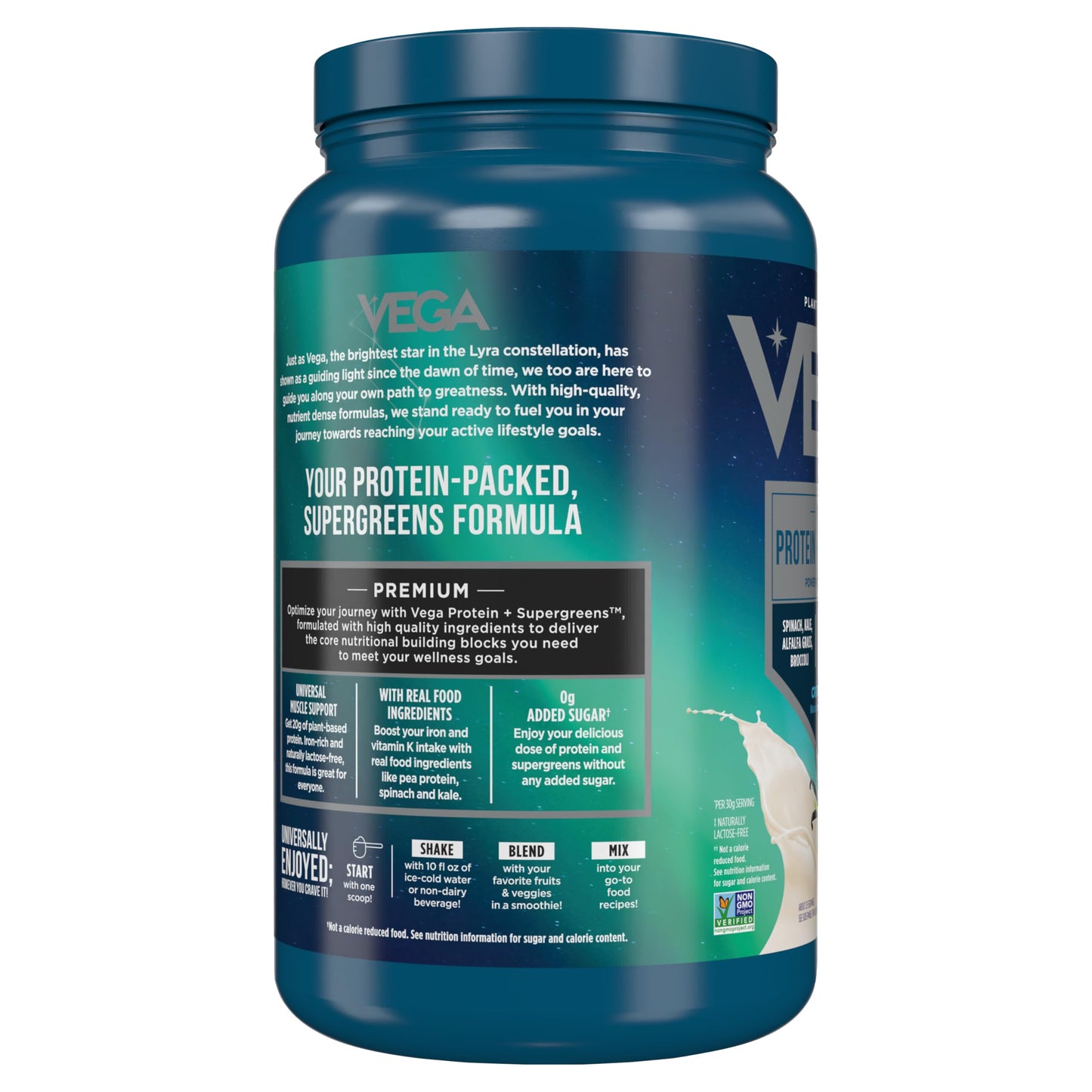 Vega Protein & Greens Powder, Chocolate, 28.7 Ounce