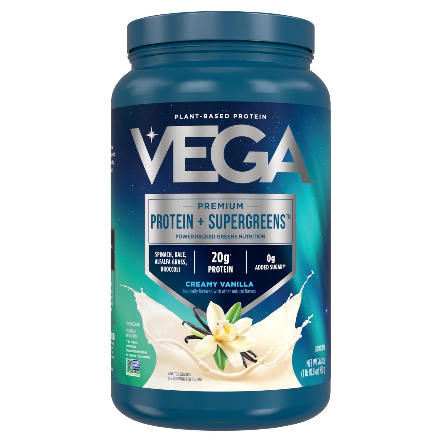 Vega Protein & Greens Powder, Chocolate, 28.7 Ounce