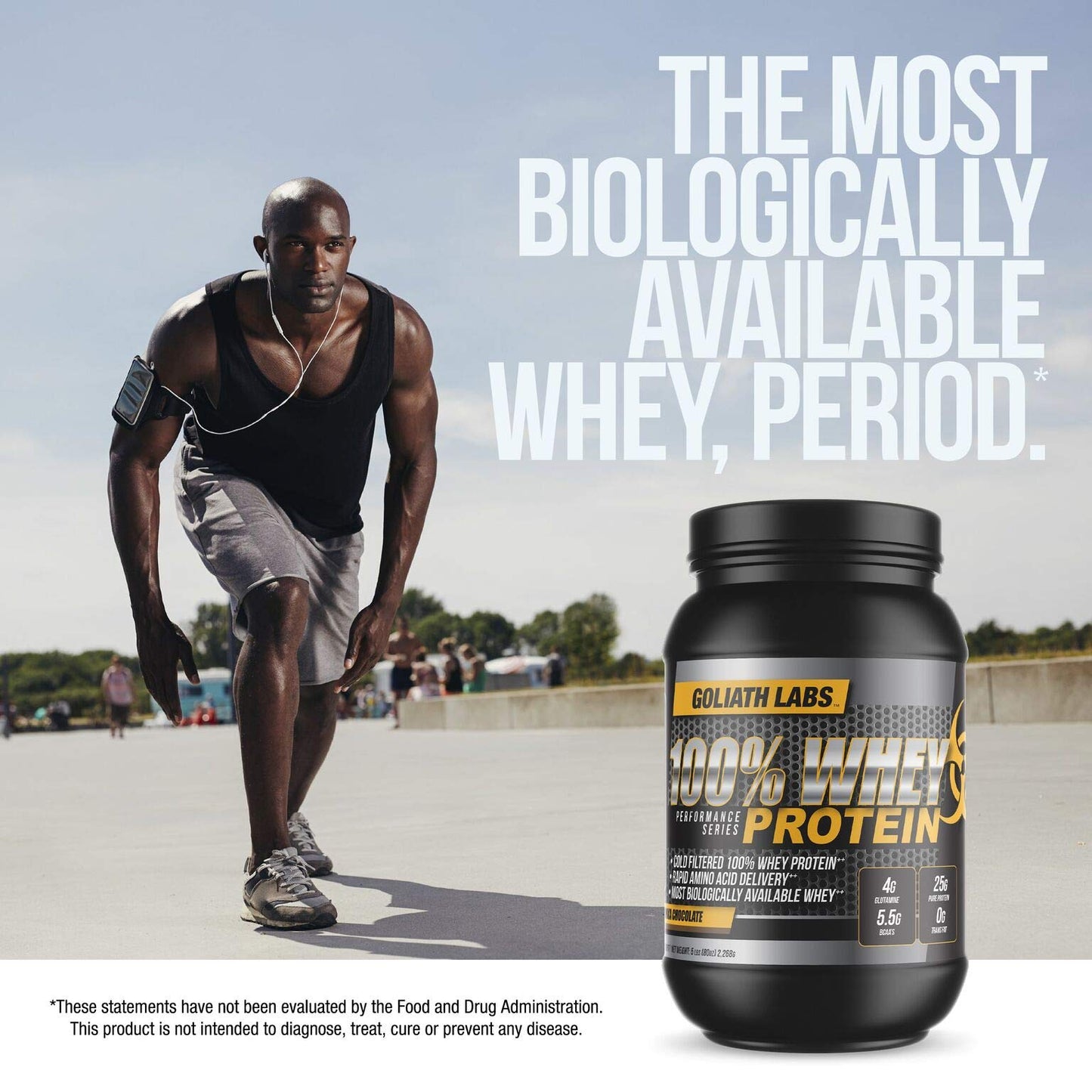 Goliath Labs GL 100% Whey Protein Powder 20 lb (Chocolate)