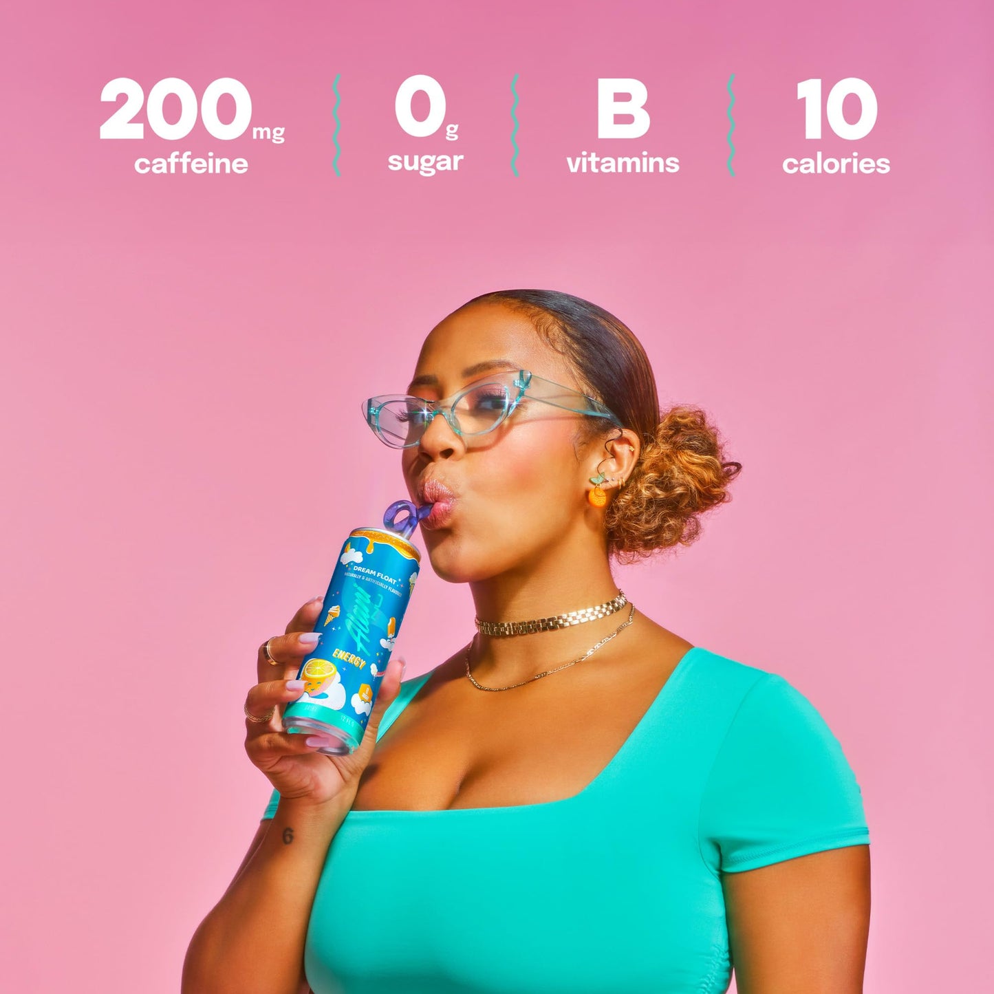 Alani Nu VARIETY PACK CHERRY TWIST, PINK SLUSH, ORANGE KISS Sugar Free, Low Calorie Energy Drinks, 200mg Caffeine, Biotin B Vitamins, Zero Sugar, 10 Calories, 12 Fl Oz Cans, 12 Pack