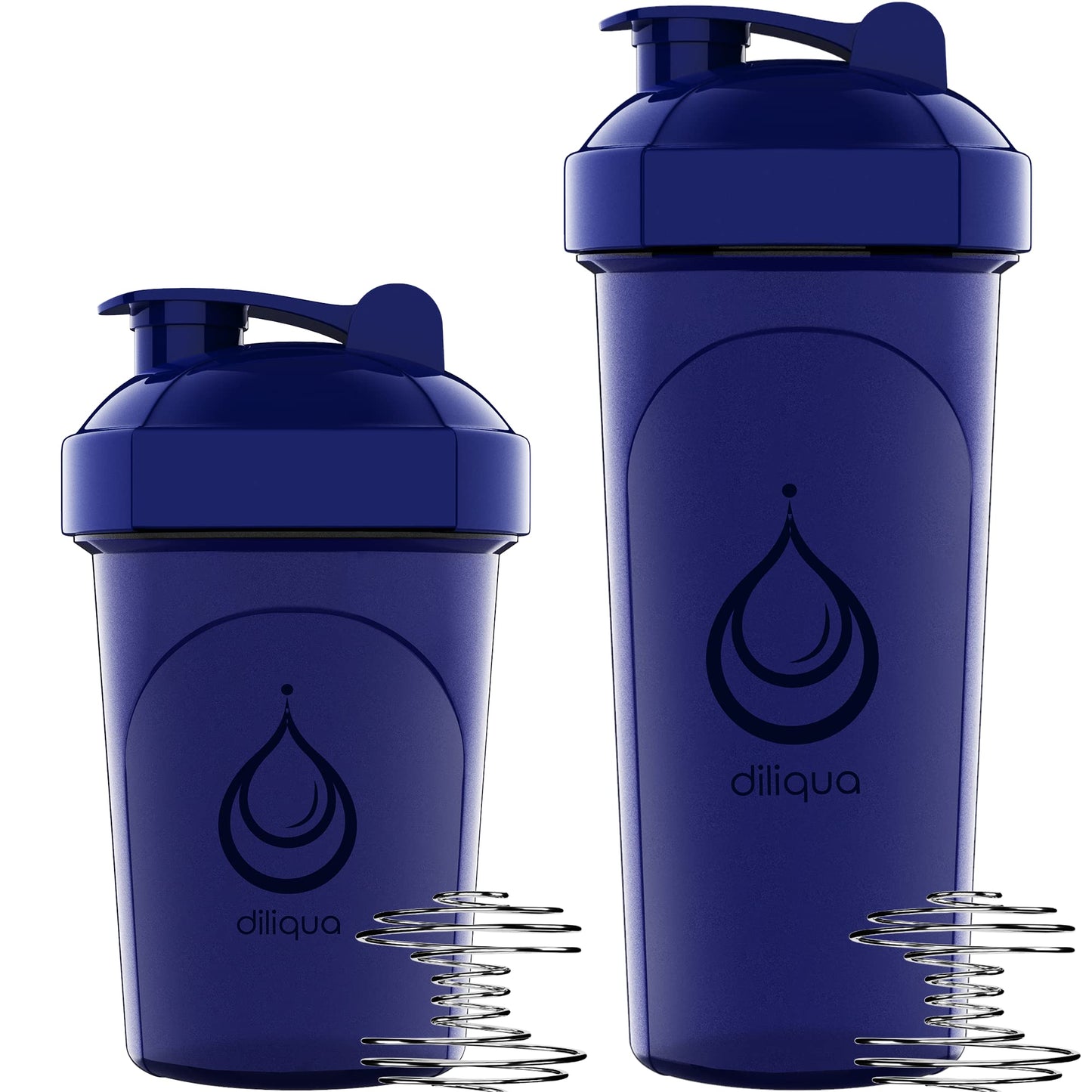 4 PACK, 20 oz Shaker Bottles for Protein Mixes | BPA-Free & Dishwasher Safe | 4 small protein shaker bottle | Shaker Cups for protein shakes | Blender Shaker Bottle Pack