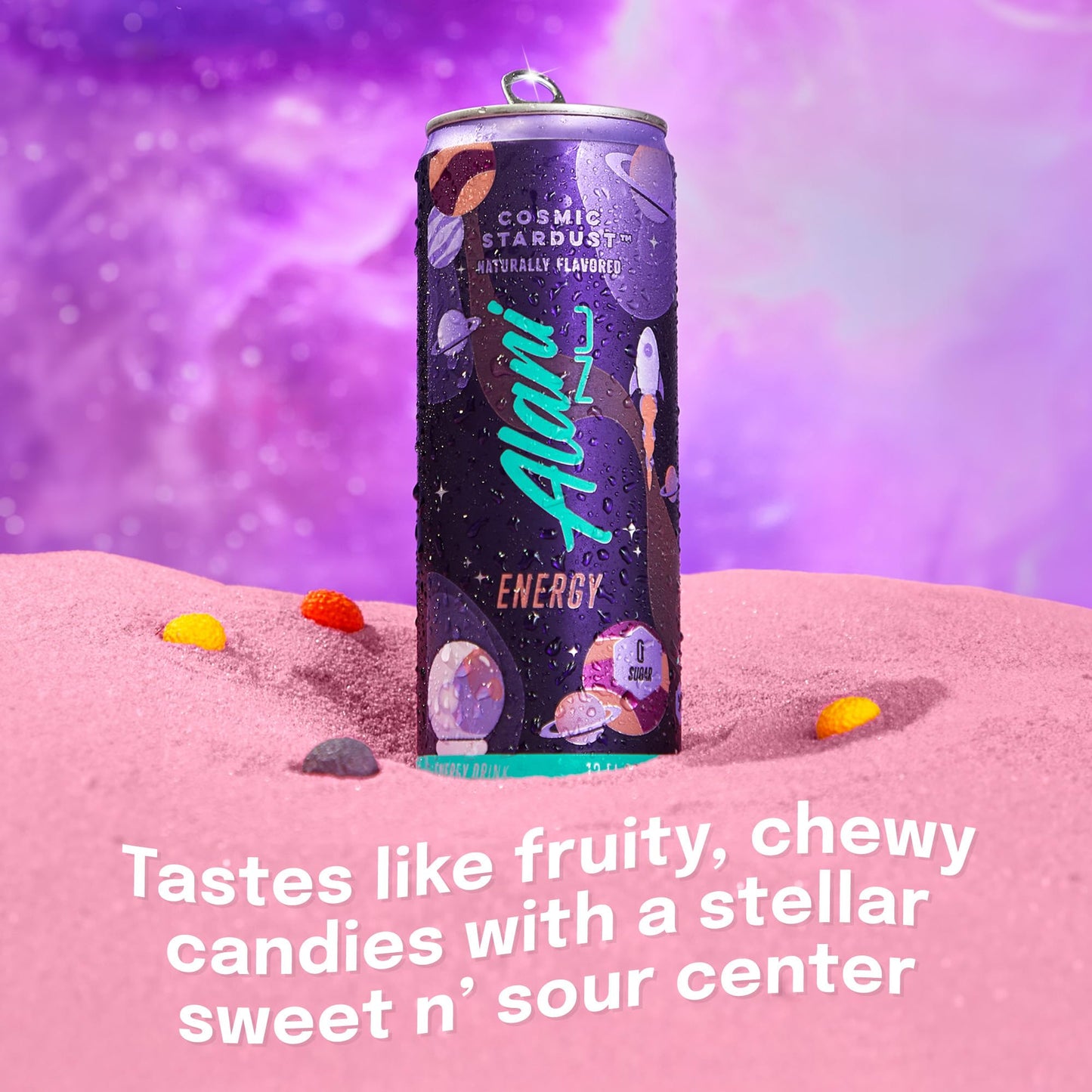 Alani Nu VARIETY PACK CHERRY TWIST, PINK SLUSH, ORANGE KISS Sugar Free, Low Calorie Energy Drinks, 200mg Caffeine, Biotin B Vitamins, Zero Sugar, 10 Calories, 12 Fl Oz Cans, 12 Pack