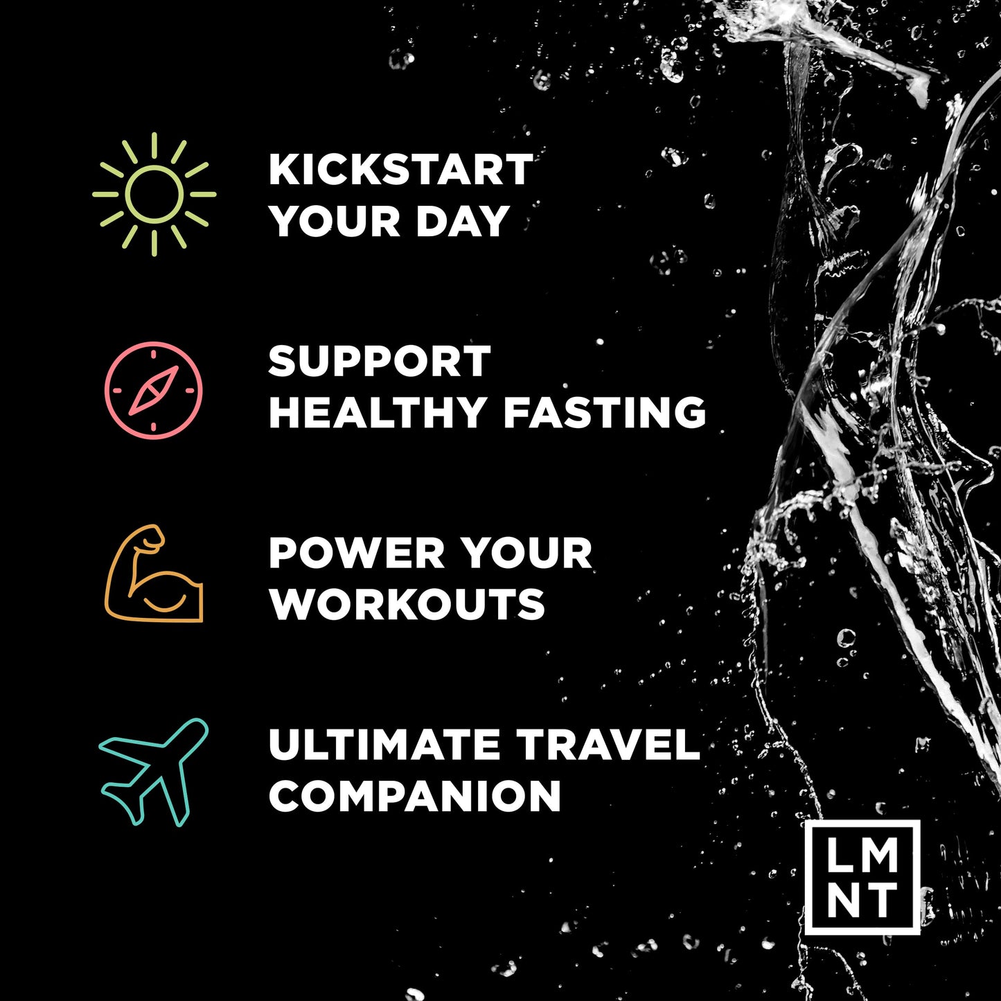 LMNT Zero Sugar Electrolytes - Raspberry Salt | Drink Mix | 30-Count