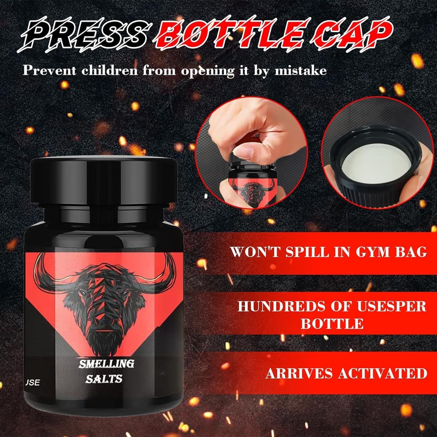 Smelling Salts(2Pcs Sealed Oni &1Pcs Mint Oni)