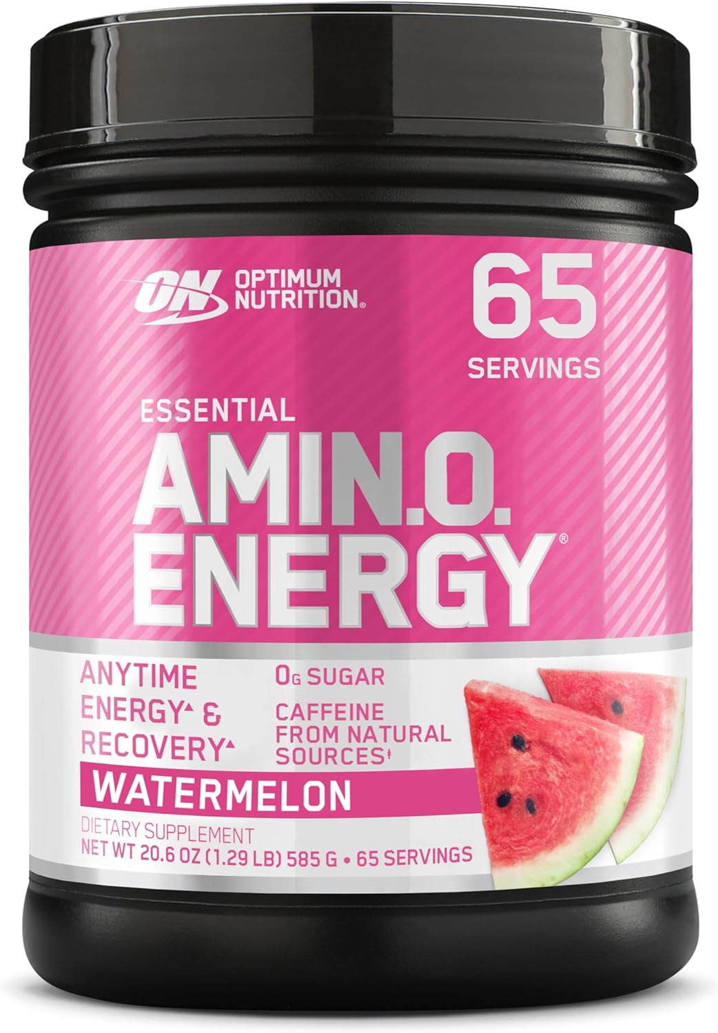 Optimum Nutrition Amino Energy - Pre Workout with Green Tea, BCAA, Amino Acids, Keto Friendly, Green Coffee Extract, Energy Powder - Blue Raspberry, 30 Servings (Packaging May Vary)