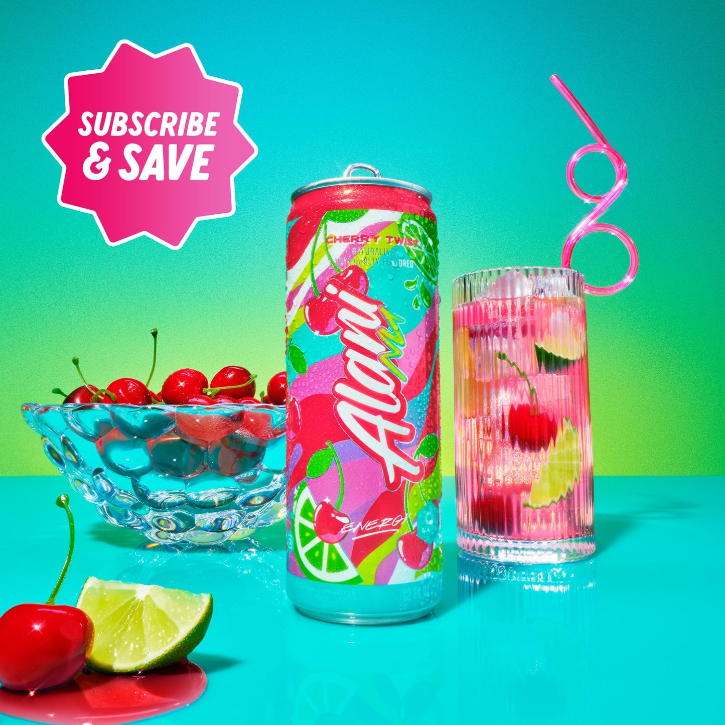 Alani Nu VARIETY PACK CHERRY TWIST, PINK SLUSH, ORANGE KISS Sugar Free, Low Calorie Energy Drinks, 200mg Caffeine, Biotin B Vitamins, Zero Sugar, 10 Calories, 12 Fl Oz Cans, 12 Pack