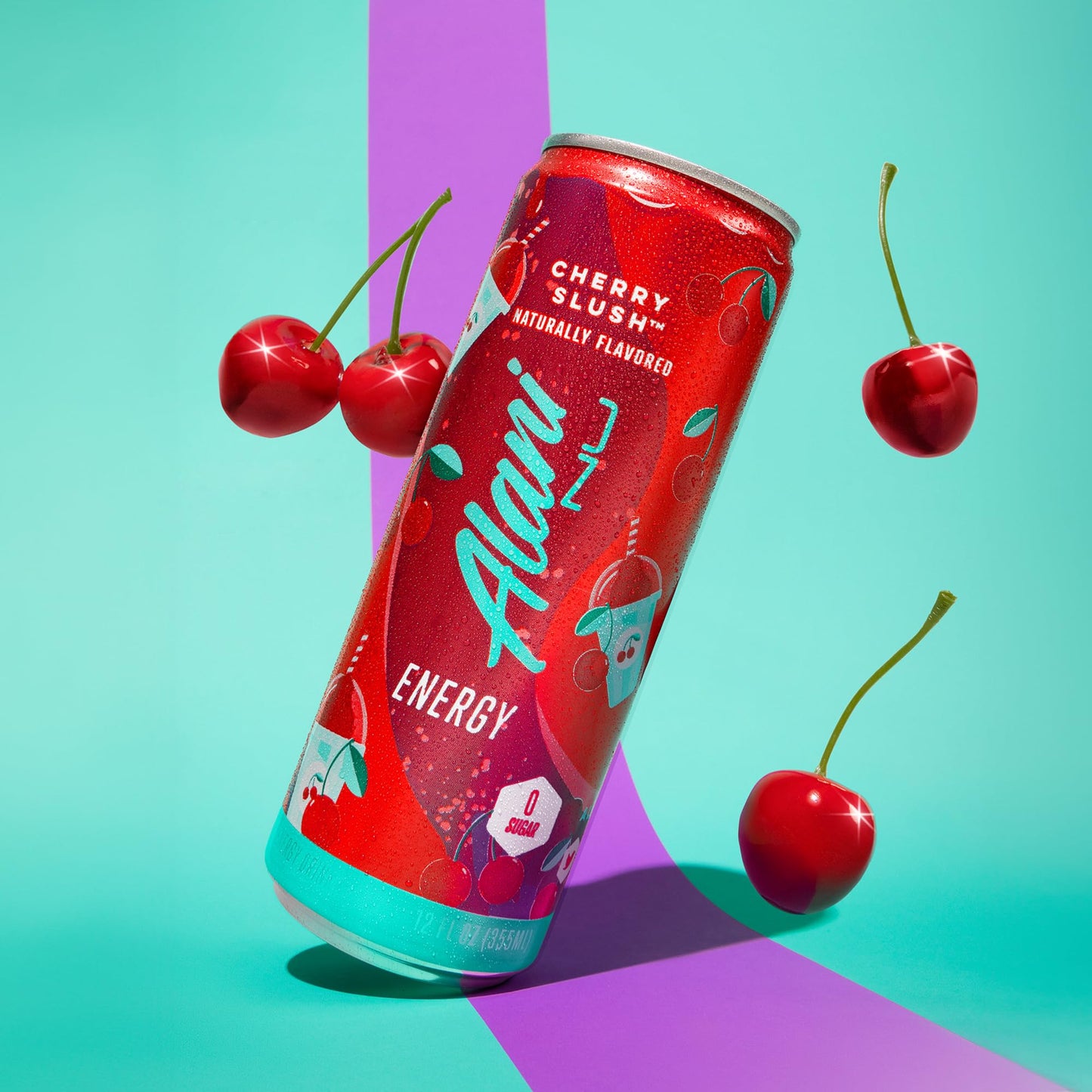 Alani Nu VARIETY PACK CHERRY TWIST, PINK SLUSH, ORANGE KISS Sugar Free, Low Calorie Energy Drinks, 200mg Caffeine, Biotin B Vitamins, Zero Sugar, 10 Calories, 12 Fl Oz Cans, 12 Pack
