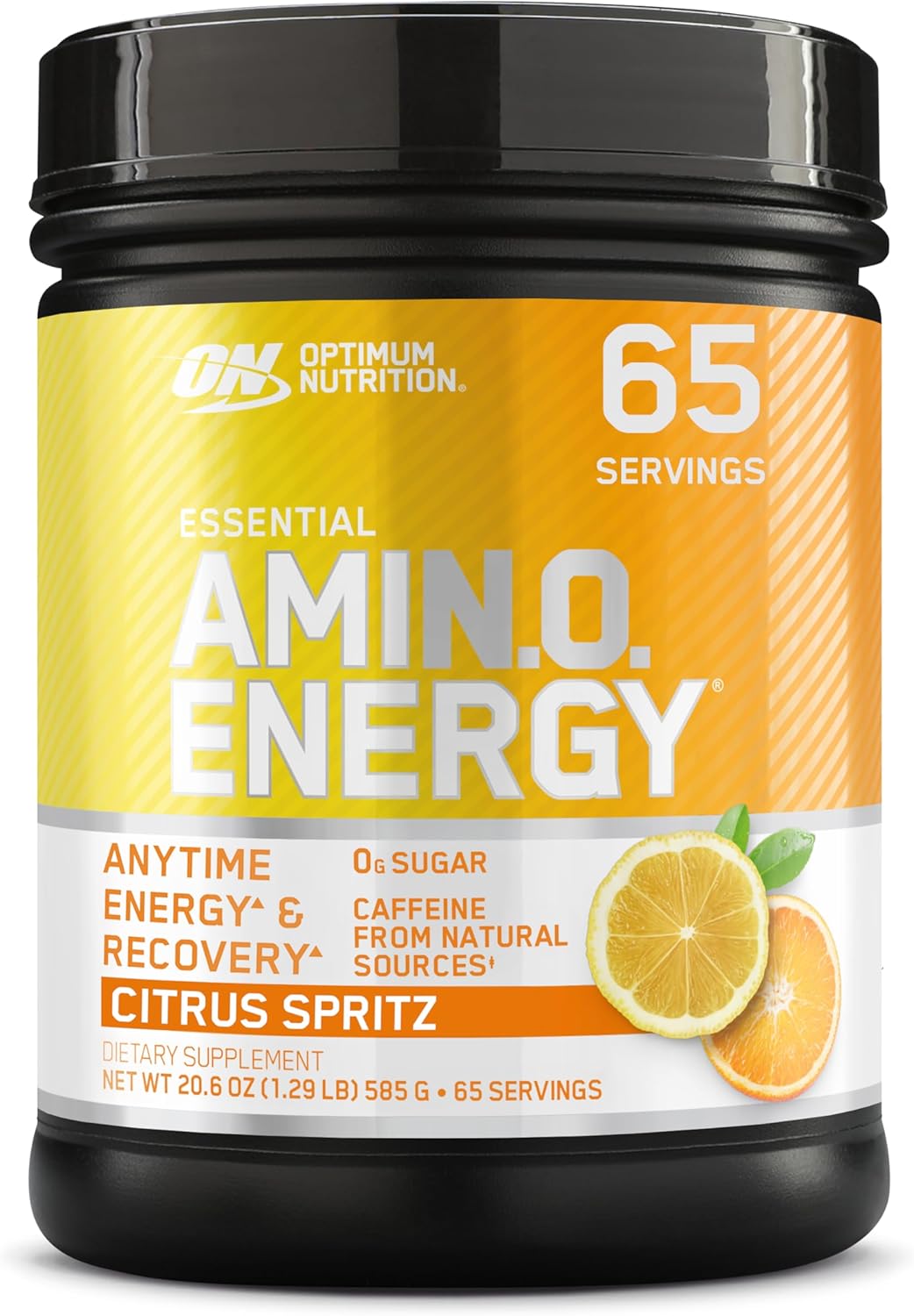 Optimum Nutrition Amino Energy - Pre Workout with Green Tea, BCAA, Amino Acids, Keto Friendly, Green Coffee Extract, Energy Powder - Blue Raspberry, 30 Servings (Packaging May Vary)