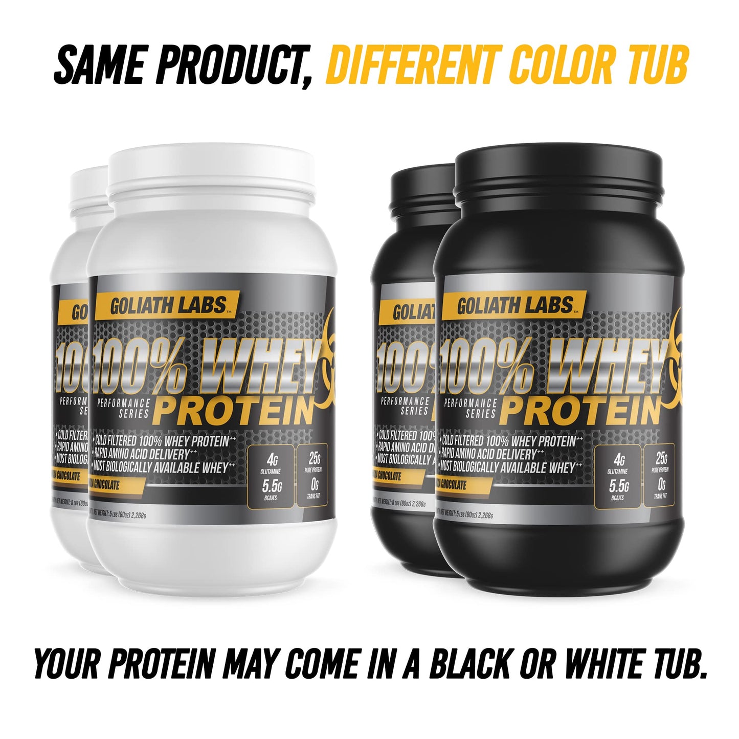 Goliath Labs GL 100% Whey Protein Powder 20 lb (Chocolate)