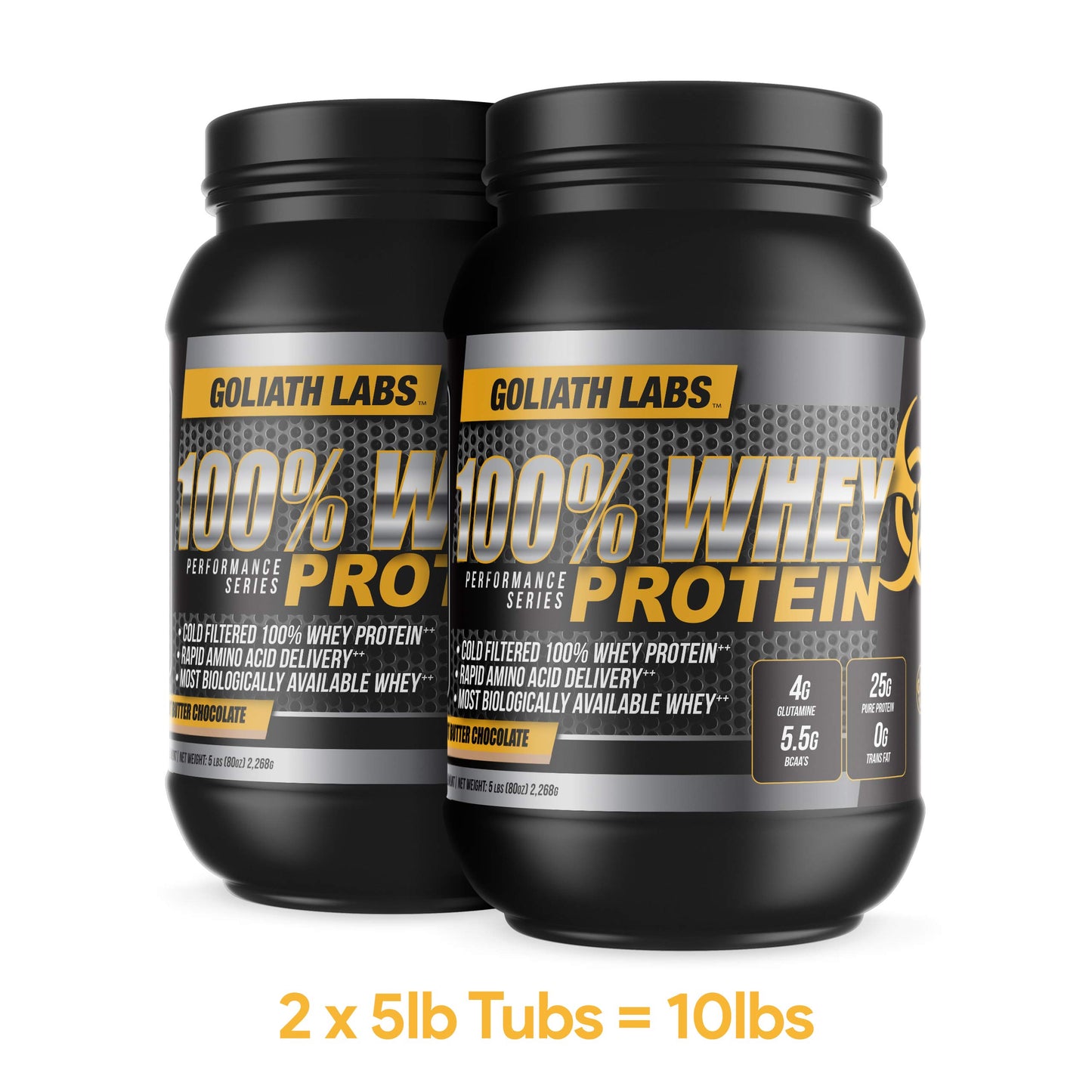 Goliath Labs GL 100% Whey Protein Powder 20 lb (Chocolate)