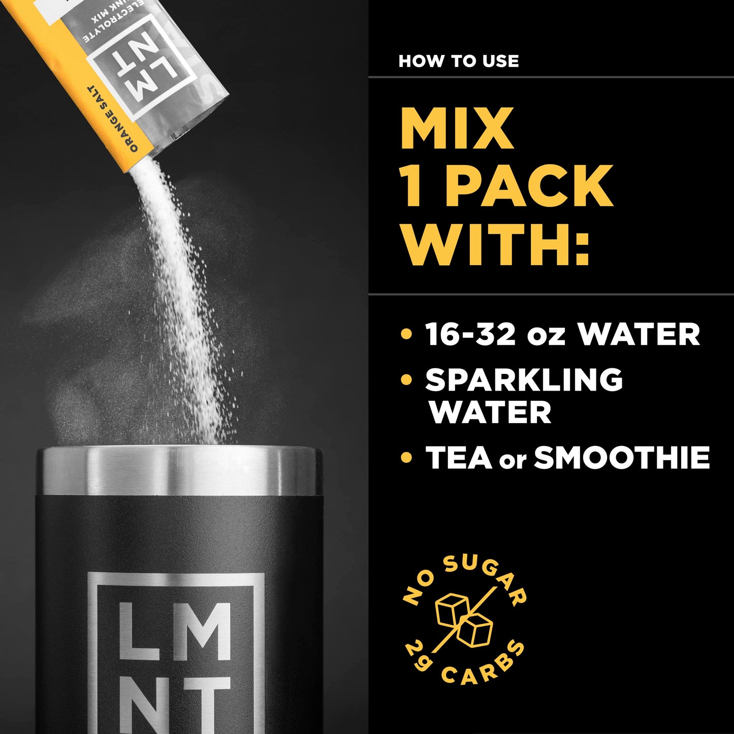 LMNT Zero Sugar Electrolytes - Raspberry Salt | Drink Mix | 30-Count