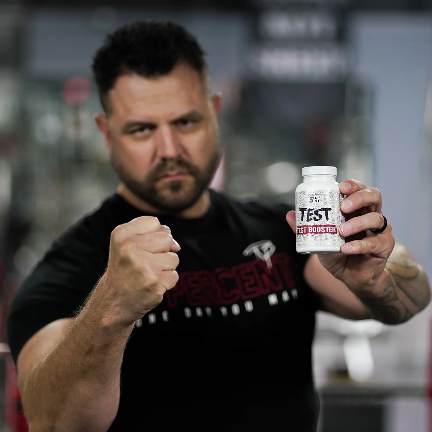 Rich Piana Test | Natural Testosterone Booster for Men | Muscle Builder, Male Vitality, Energy & Stamina | Tongkat Ali (Longjack), Shilajit, Fenugreek, DIM, Boron | 120 Capsules