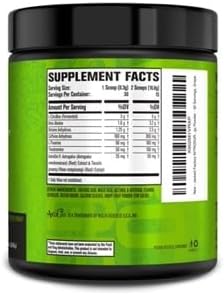 Jacked Factory NITROSURGE Pre Workout Supplement - for Energy, Instant Strength Gains, Clear Focus, Intense Pumps - Nitric Oxide Booster & Preworkout Powder with Beta Alanine - 30 Servings, Pineapple