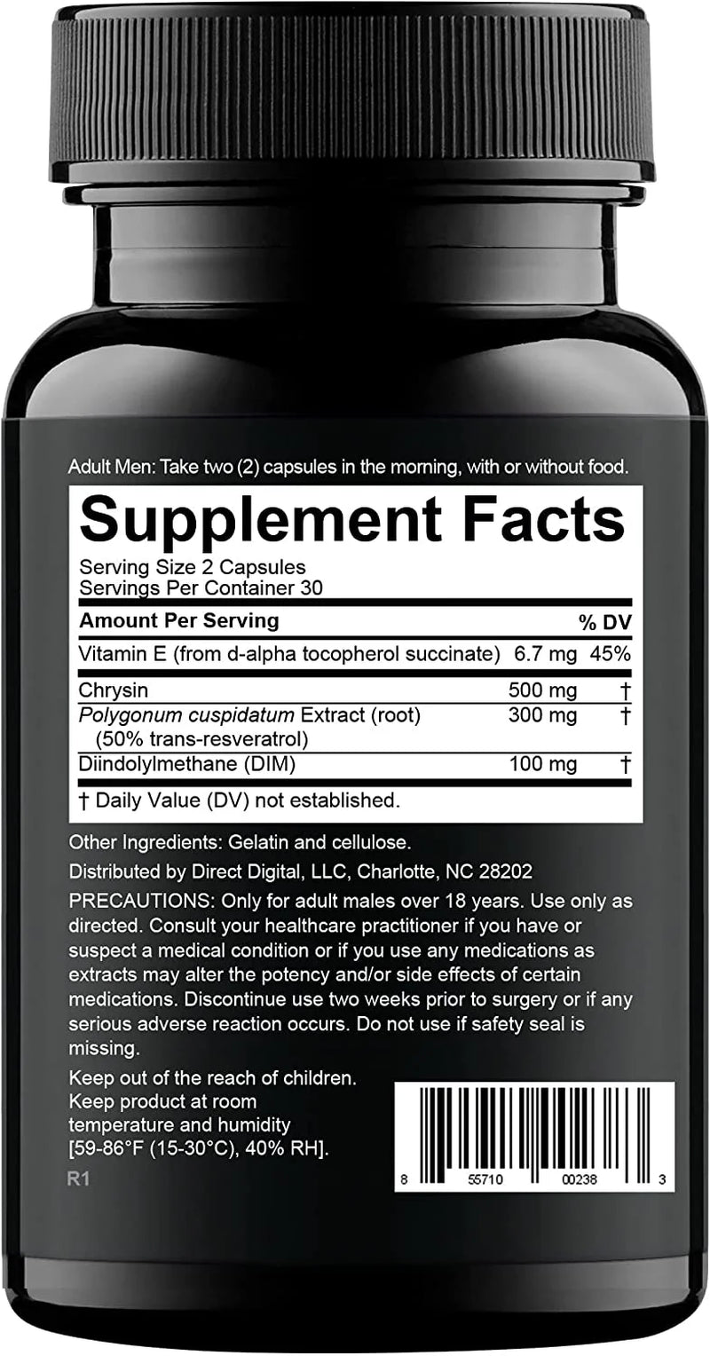 Estro-Regulator - DIM Supplement, Estrogen Blocker for Men and Aromatase Inhibitor, Testosterone Booster - 60 Capsules