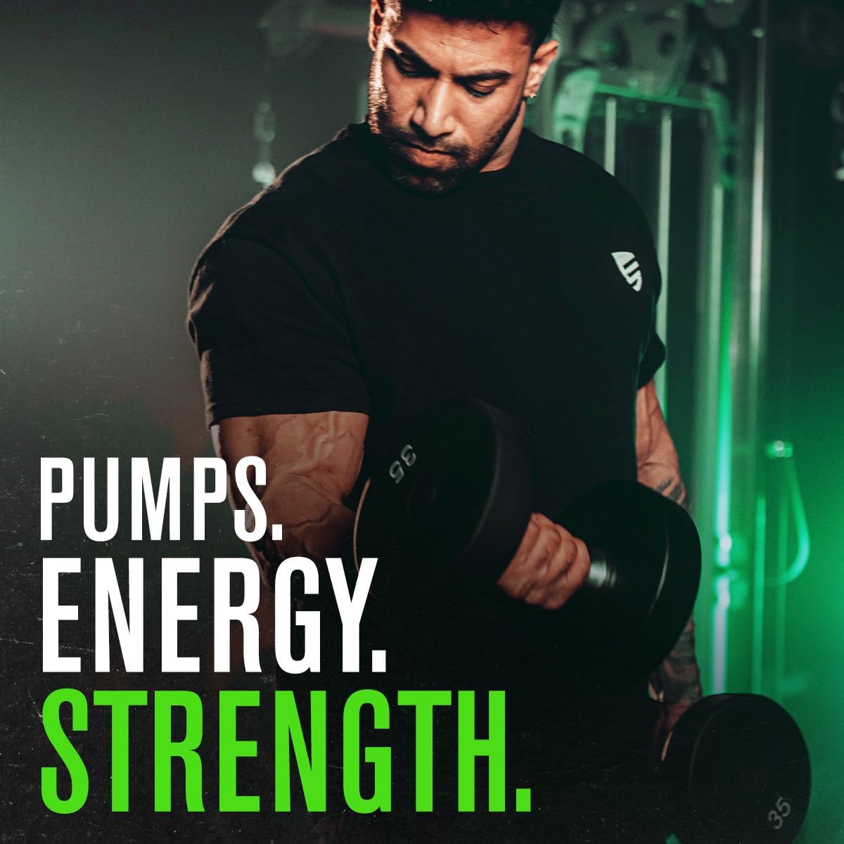Jacked Factory NITROSURGE Pre Workout Supplement - for Energy, Instant Strength Gains, Clear Focus, Intense Pumps - Nitric Oxide Booster & Preworkout Powder with Beta Alanine - 30 Servings, Pineapple