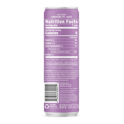 GORGIE Bestsellers Variety, Sugar-Free Natural Energy Drink Sparkling, Healthy Energy Drinks - Green Tea, Biotin, B Vitamins -150mg Caffeine, Vegan, & Low Calorie (Pack of 12)