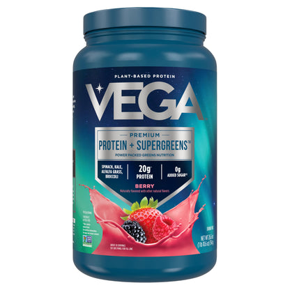 Vega Protein & Greens Powder, Chocolate, 28.7 Ounce