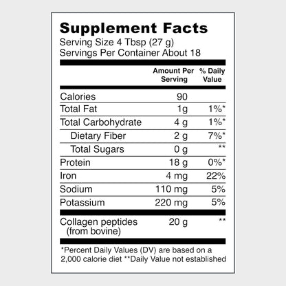 Vital Proteins Collagen Peptides Powder - Grass Fed Collagen Peptides for Hair, Nail, Skin, Bone & Joint Health, Unflavored, 9.33oz