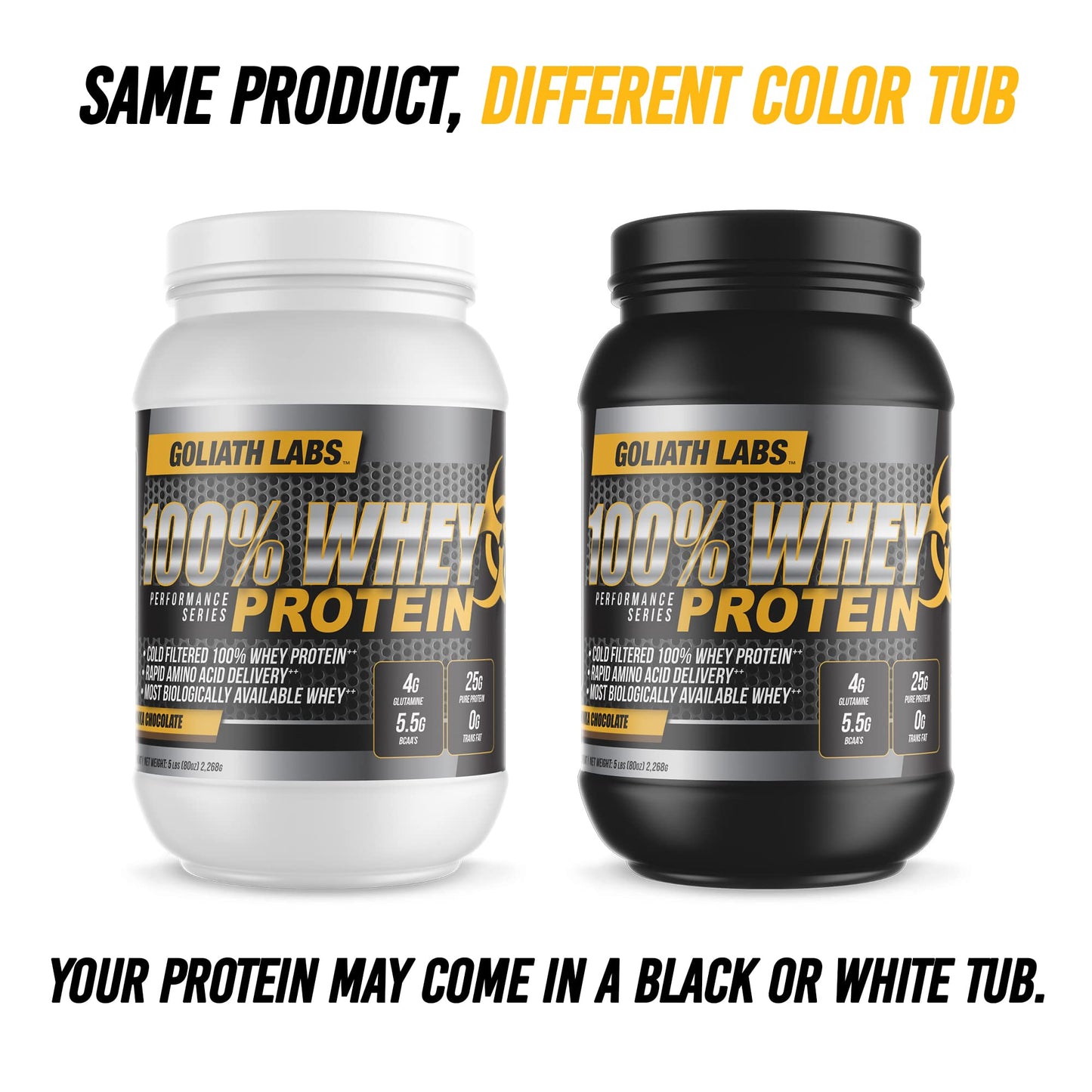 Goliath Labs GL 100% Whey Protein Powder 20 lb (Chocolate)