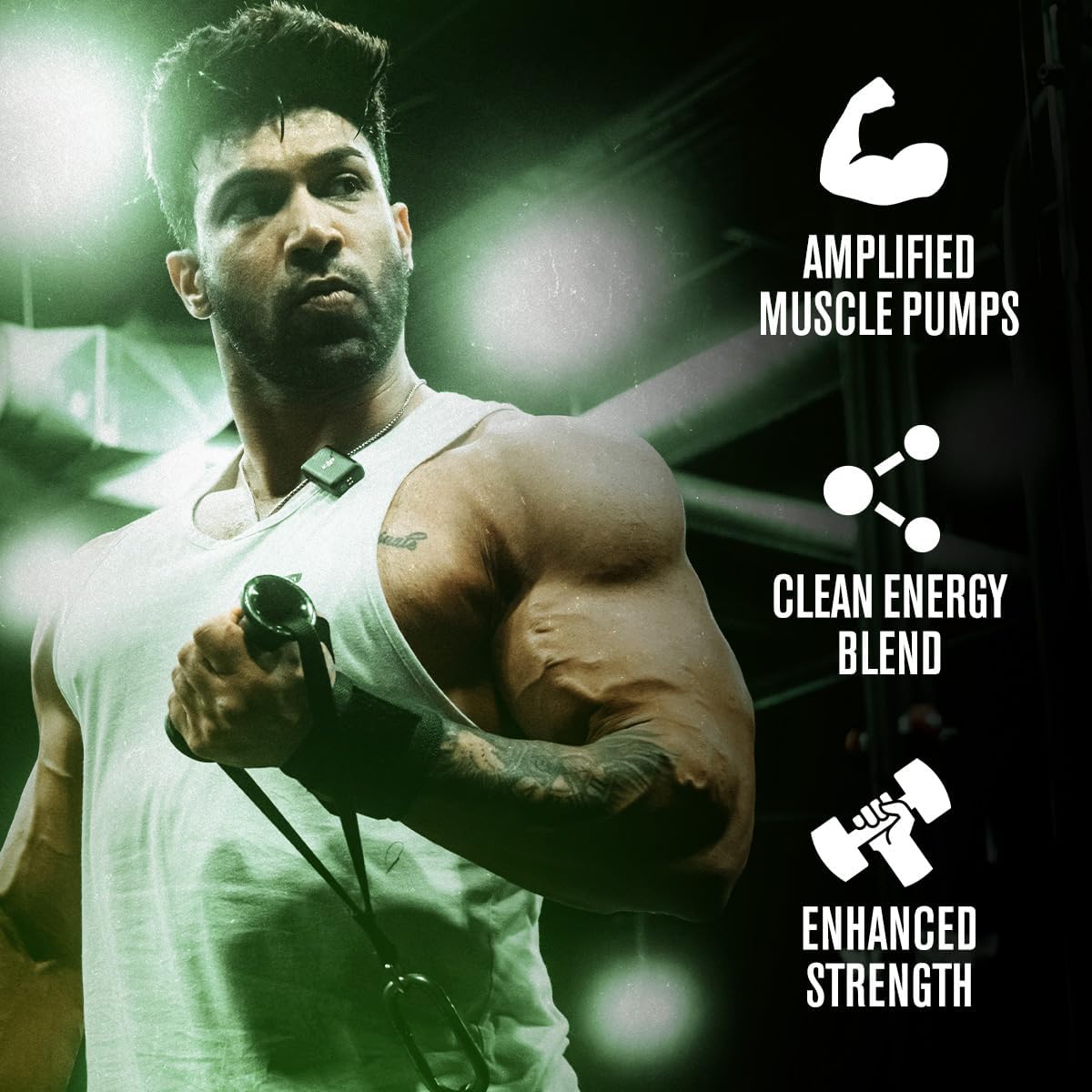 Jacked Factory NITROSURGE Pre Workout Supplement - for Energy, Instant Strength Gains, Clear Focus, Intense Pumps - Nitric Oxide Booster & Preworkout Powder with Beta Alanine - 30 Servings, Pineapple