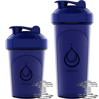4 PACK, 20 oz Shaker Bottles for Protein Mixes | BPA-Free & Dishwasher Safe | 4 small protein shaker bottle | Shaker Cups for protein shakes | Blender Shaker Bottle Pack