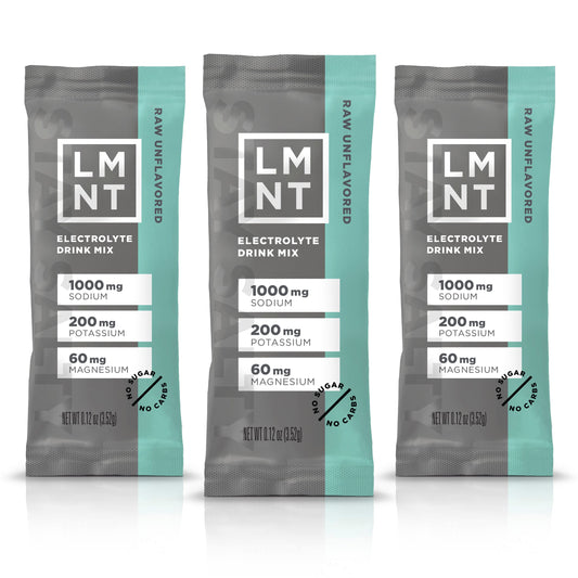 LMNT Zero Sugar Electrolytes - Raspberry Salt | Drink Mix | 30-Count