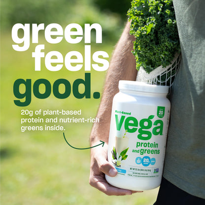 Vega Protein & Greens Powder, Chocolate, 28.7 Ounce