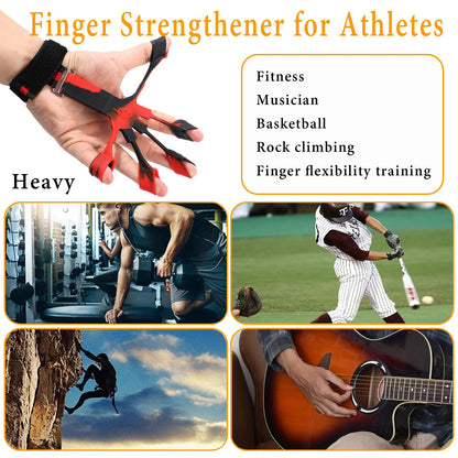 Grip Strength Trainer with Forearm Strengthener, Hand Grip Strengthener, Hand Extension Exerciser, Stress Relief Ball and Hand Grip Strengthener for Muscle Building and Injury Recover(5 PCS)