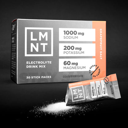 LMNT Zero Sugar Electrolytes - Raspberry Salt | Drink Mix | 30-Count