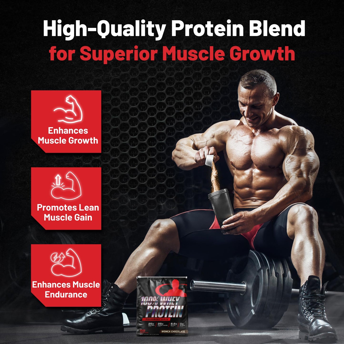 Goliath Labs GL 100% Whey Protein Powder 20 lb (Chocolate)