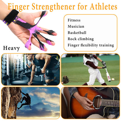 Grip Strength Trainer with Forearm Strengthener, Hand Grip Strengthener, Hand Extension Exerciser, Stress Relief Ball and Hand Grip Strengthener for Muscle Building and Injury Recover(5 PCS)