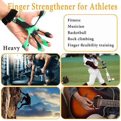 Grip Strength Trainer with Forearm Strengthener, Hand Grip Strengthener, Hand Extension Exerciser, Stress Relief Ball and Hand Grip Strengthener for Muscle Building and Injury Recover(5 PCS)